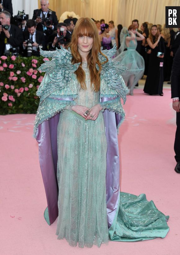 Florence Welch, do Florence and The Machine, no Met Gala 2019