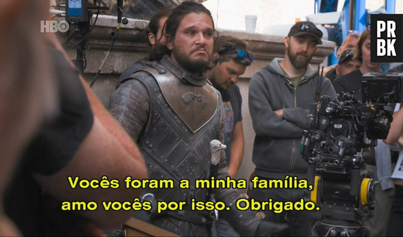 Kit Harington se declarou para equipe de "Game of Thrones" em documentário