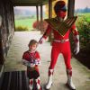 Justin Bieber se vestiu como Power Ranger no Dia das Bruxas americano