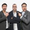 Já sabemos que quem interpreta o narrador da série "Jane the Virgin" é o ator Anthony Mendez (ao centro)