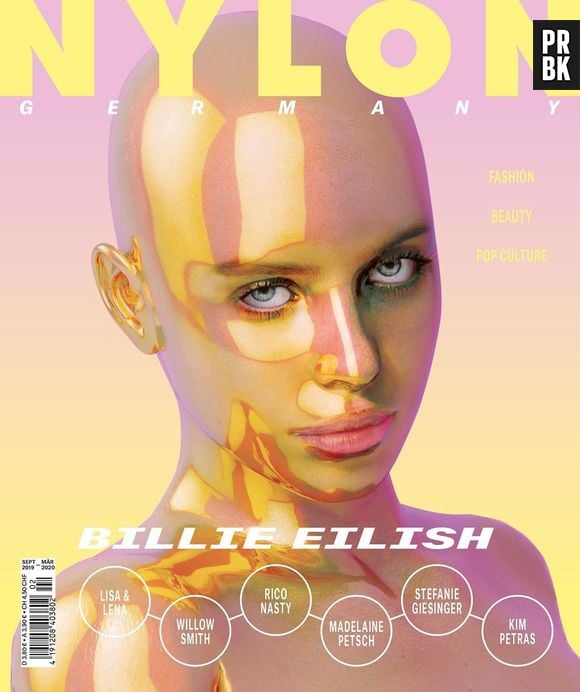 Revista justificou que imagem de Billie Eilish se trata de uma arte 3D