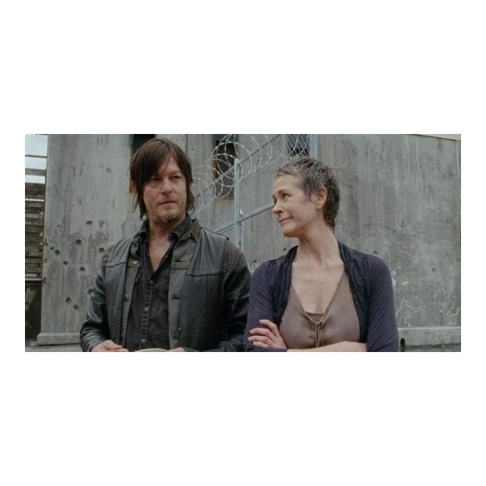 Em &quot;The Walking Dead&quot;, Daryl (Norman Reedus) e Carol ( Melissa McBride) podem se aproximar ainda mais  