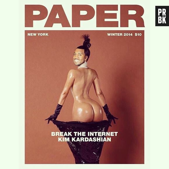 A galera aproveitou as images que Kim Kardashian fez para a revista Paper e criou memes divertidos!