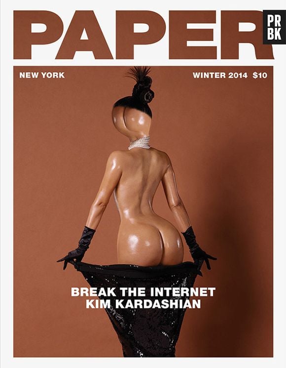 Nem o rosto de Kim Kardashian foi poupado