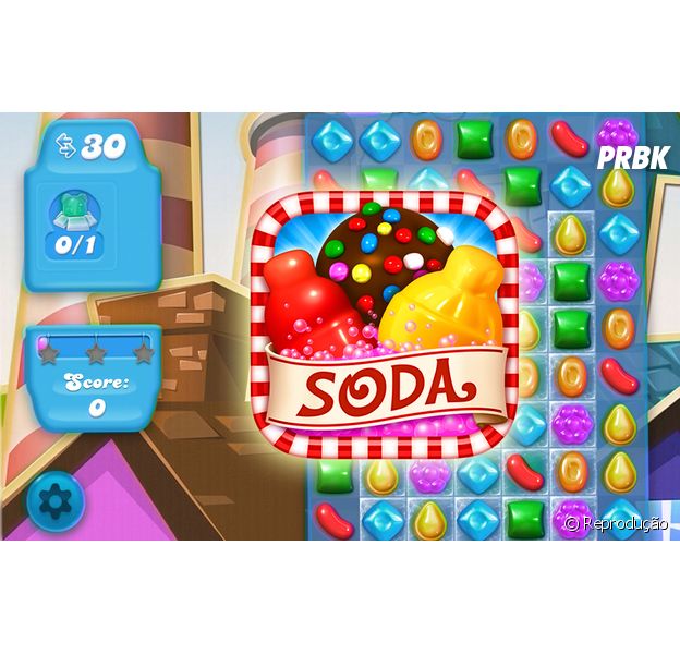 Jogando o Candy Crush Soda Saga Joguinho Gratis e Muito Divertido