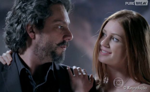 Em "Império", Maria Isis (Marina Ruy Barbosa) e José Alfredo (Alexandre Nero) vão reatar