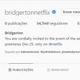 "Bridgerton" estreiará no dia 25 de dezembro, na Netflix