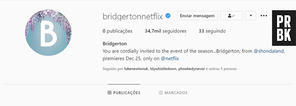 "Bridgerton" estreiará no dia 25 de dezembro, na Netflix