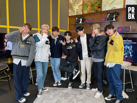 Enhypen: grupo debutou no K-Pop pela mesma empresa que BTS e TXT.