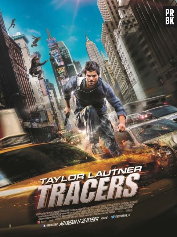 Taylor Lautner, o Jacob de "Crepúsculo", é o protagonista de "Tracers"