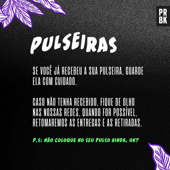 Lollapalooza Brasil 2022: quem já está com ingresso físico ou pulseiras, basta matê-los bem guardados
