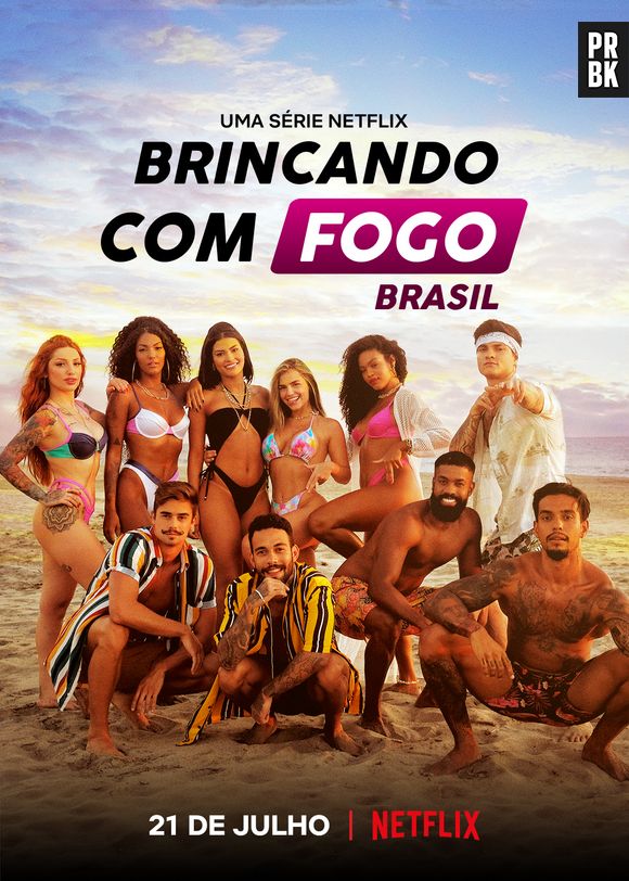 "Brincando com Fogo Brasil" é um reality show da Netflix
