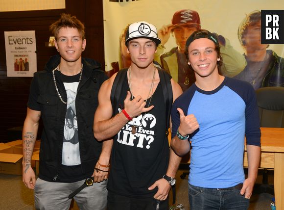 Emblem3: o trio foi uma das revelações do The X Factor USA em 2012