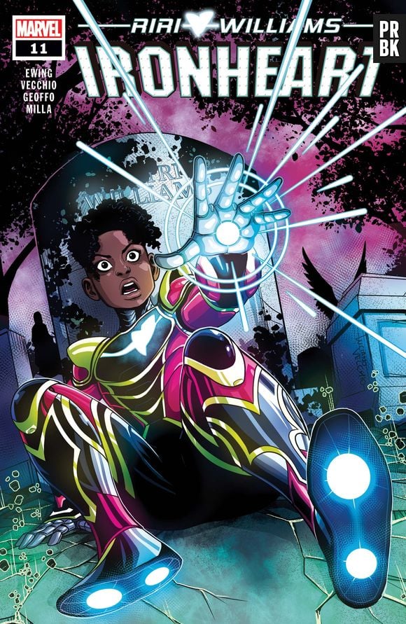 Riri Williams, a Coração de Ferro, já fez aparições em quadrinhos e vídeogames da Marvel