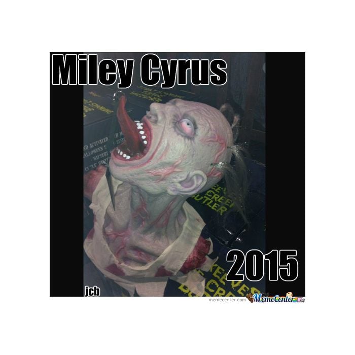  Sacaneie os f&amp;atilde;s da Miley Cyrus pelo Whatsapp com este meme! 