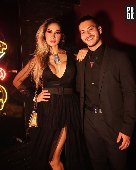 Mayra Cardi, ex-BBB e esposa de Arthur Aguiar, acredita que é impossível seu marido entrar para o "BBB22"