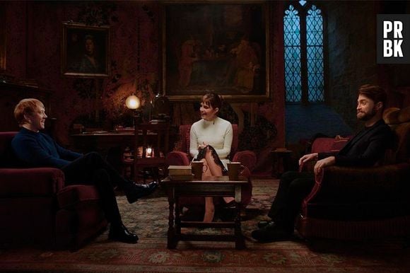 Daniel Radcliffe, Emma Watson e Rupert Grint se reencontram no especial de "Harry Potter"