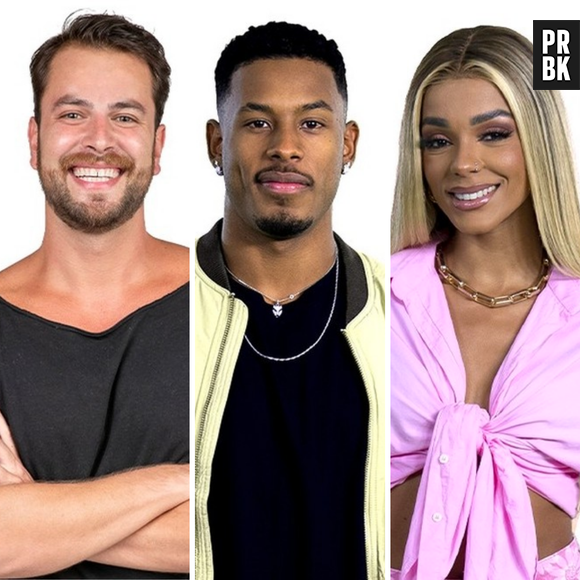 "BBB22": Gustavo, Paulo André e Brunna. Quem deve sair? Vote!