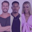 "BBB22": Gustavo, Paulo André e Brunna. Vote em quem deve sair!