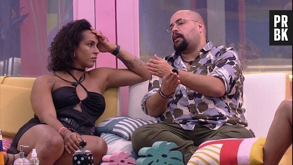 "BBB22": Tiago Abravannel acolheu Lina, que estava bem abalada