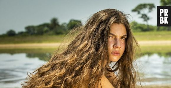 Em "Pantanal", mesmo com a ajuda de Juma (Alanis Guillen), Jove (Jesuíta Barbosa) não consegue montar cavalo por conta do medo
