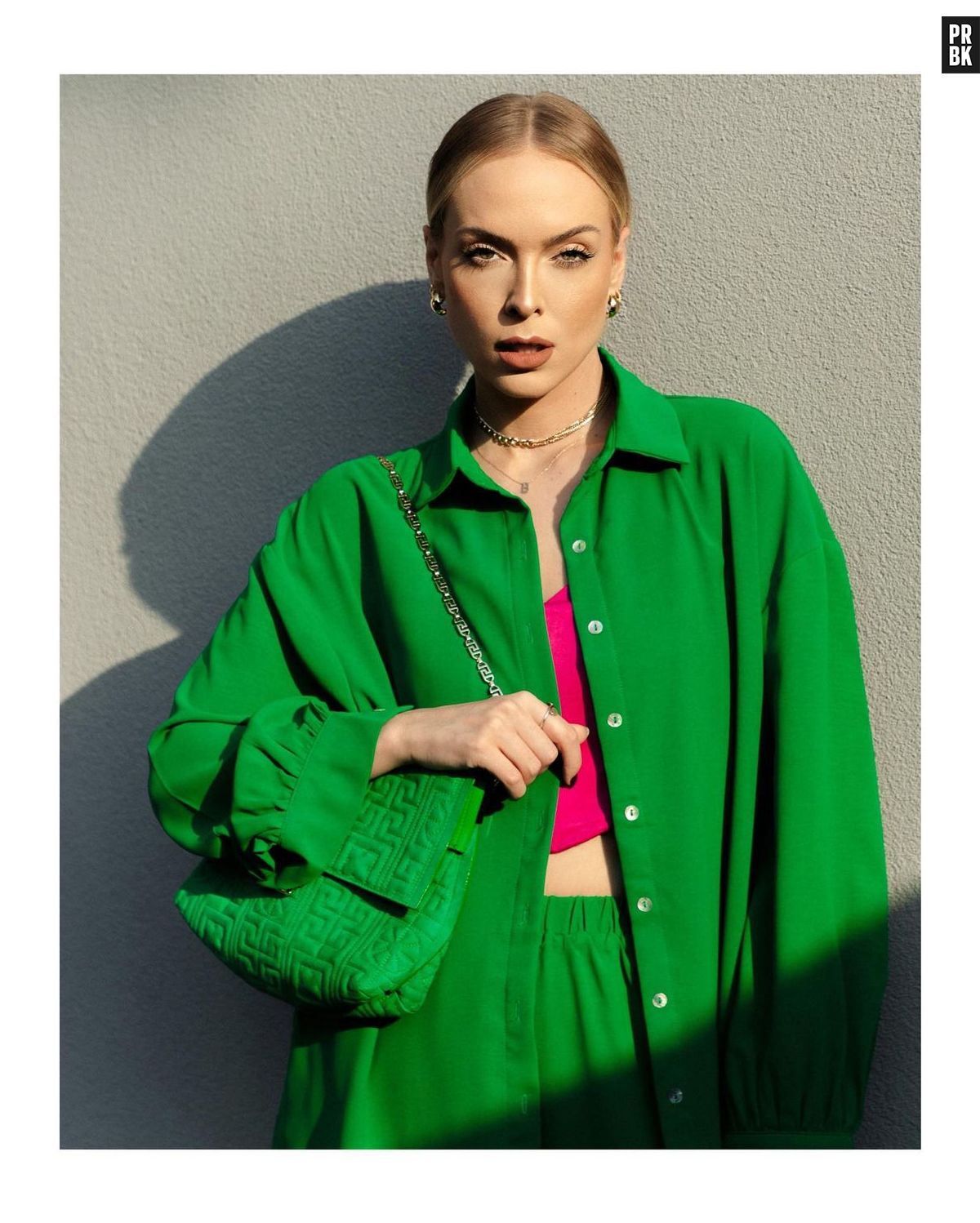 Foto: Color block: o rosa, mesmo que no detalhe, não sai dos looks das ...