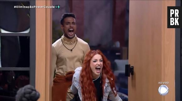 "Power Couple": casal tem briga coletiva após volta de Brenda e Matheus