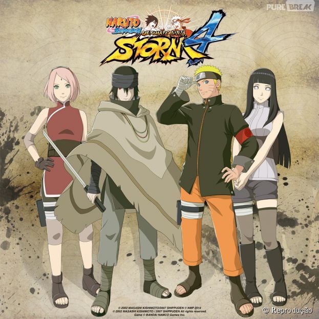 "Naruto Shippuden: Ultimate Ninja Storm 4" terá versão adulta dos protagonistas