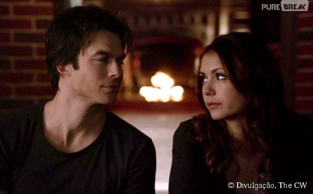 Damon (Ian Somerhalder) e Elena (Nina Dobrev) vão ficar juntos de novo em "The Vampire Diaries"