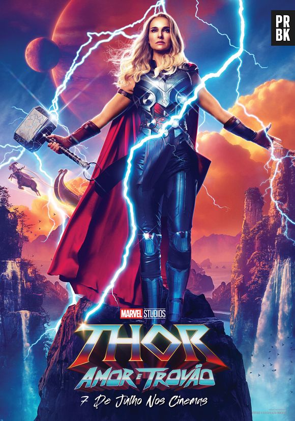 "Thor: Amor e Trovão": Jane Foster/Poderosa Thor (Natalie Portman) ganha o seu devido reconhecimento no filme