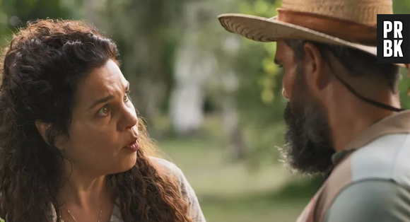 "Pantanal": Maria Bruaca (Isabel Teixeira) atirou em Tenório (Murilo Benício), mas errou o alvo