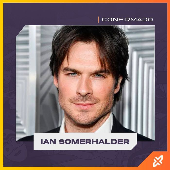 Ian Somerhalder, de &quot;The Vampire Diaries&quot;, vem ao Brasil para a Ucconx