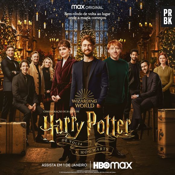 "Harry Potter": HBO Max disponibilizou reunião de encontro em janeiro de 2022