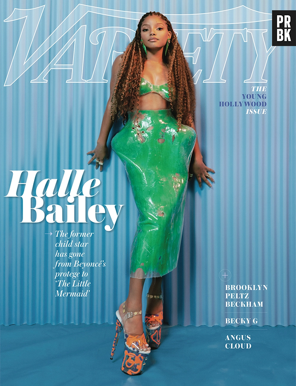 Nova Pequena Sereia, Halle Bailey posa para a Variety e fala sobre ataques racistas que recebeu após sua escalação