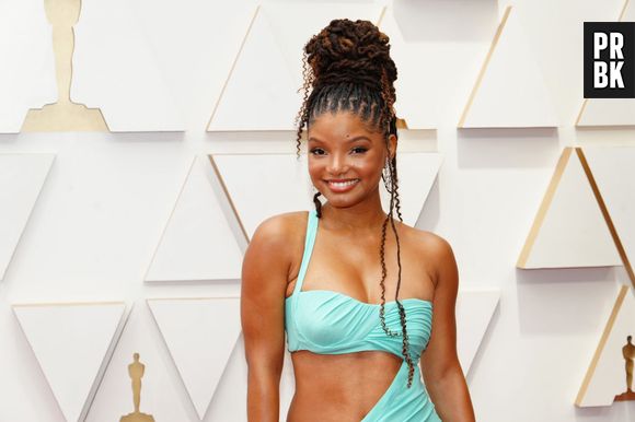 Halle Bailey em "A Pequena Sereia": versão da artista para "Part of Your World" deixou o diretor do longa em prantos