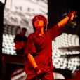 J-Hope, do BTS, se apresentou no Lollapalooza de Chicago, em julho