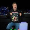 Rock in Rio: Marcos Mion foi com camisa de Iron Maiden