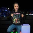 Rock in Rio: Marcos Mion foi com camisa de Iron Maiden