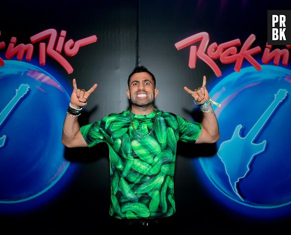 Rock in Rio: Kaysar Dadour foi ao 1º dia do festival