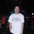 Rock in Rio: Thiago Martins foi com camisa temática