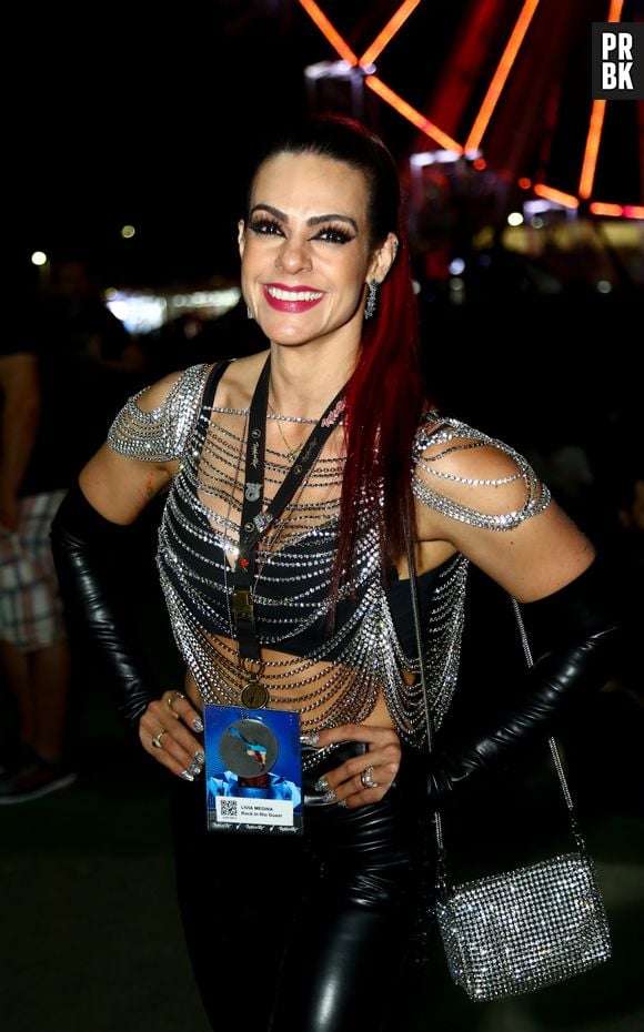 Rock in Rio: Livia Medina no 1º dia de festival