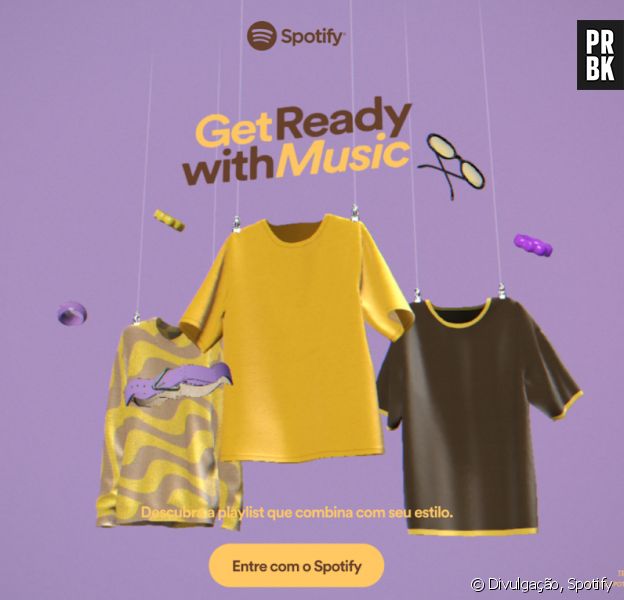 Spotify lança GetReadyWithMusic: aprenda a criar uma playlist inspirada no seu estilo