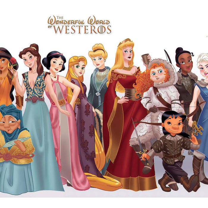  Em vez de serem dos contos da Disney, as princesas poderiam ser felizes para sempre em Westeros 