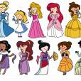  Se n&atilde;o morassem nos reinos da Disney, as princesas viveriam f&aacute;cil no mundo de Hora de Aventura 