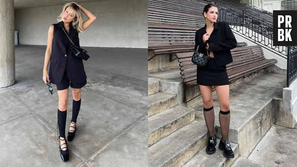 Malu Borges e Lele Burnier com looks all blacks