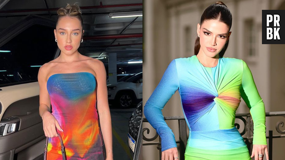 Malu Borges e Lele Burnier: qual é o melhor vestido colorido?