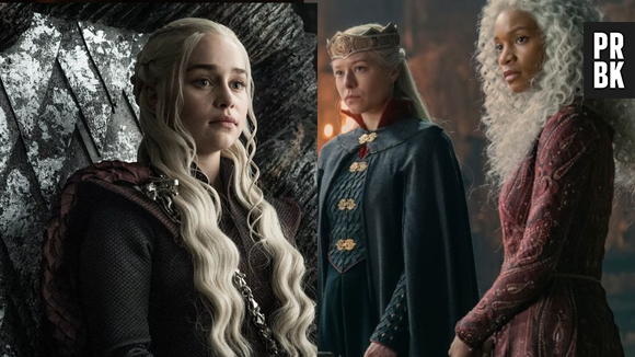 "Game of Thrones" e "A Casa do Dragão": descubra se você é mais Rhaenyra (Emma D'Arcy) ou Daenerys Targaryen (Emilia Clarke)