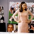 "De Repente 30": conjuntinho rosa deu confiança para Jenna ( Jennifer Garner) durante reunião da empresa  