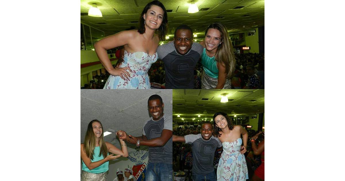 Juliana Paiva, o professor Patrick Carvalho da Dança dos ...