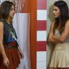 Em "Malhação", Jade (Anaju Dorigon) oferece consolo para Vicki (Manu Gavassi)